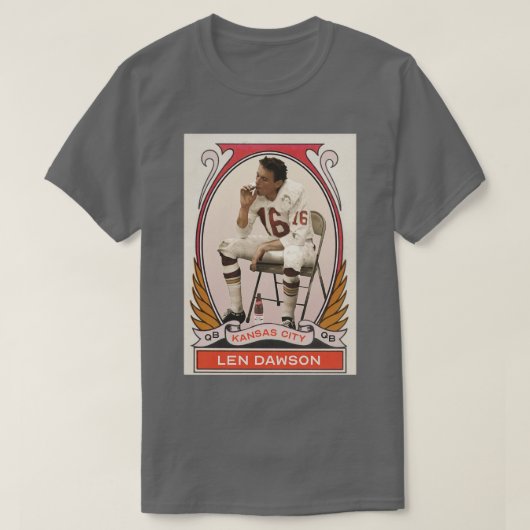 T-shirt Len Dawson Vintage d (Design devant)