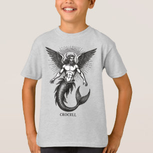 T-shirt L'Enchantement de l'Illustration du Démon Crocell