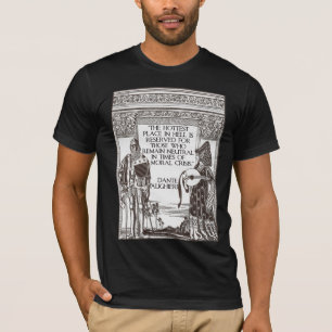 T-shirt L'endroit le plus chaud dans l'enfer : Citation de
