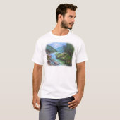 T-shirt L'endroit tranquille (Devant entier)