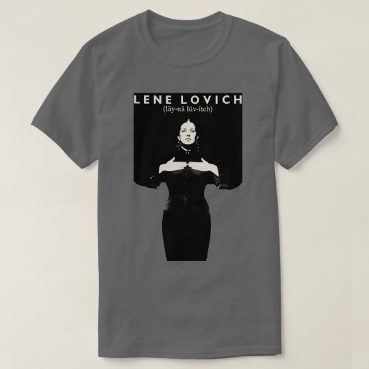 T-shirt LENE LOVICH les années 70 (Design devant)