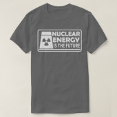 T-shirt L'énergie nucléaire est le futur Plante d'Atom (Design devant)