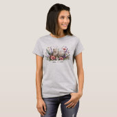 T-shirt L'énergie Nucléaire Fleurit (Devant entier)