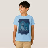 T-shirt L'enfant d'école de crique (Devant entier)