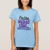 T-shirt L'enfant mauvais des femmes (Devant)