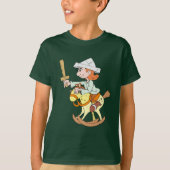 T-shirt l'enfant monte à cheval (Devant)