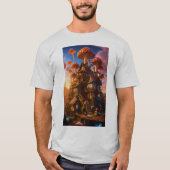 T-shirt L'enfer du joueur : où la passion rencontre le jeu (Devant)