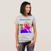 T-Shirt L'Enfer Est Réel (Devant entier)
