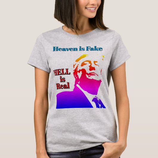 T-Shirt L'Enfer Est Réel (Devant)