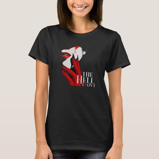 T-shirt L'enfer, je ne veux pas (Devant)