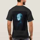 T-shirt L'Enigma of the Android : Une Cyberpunk Vision (Dos)