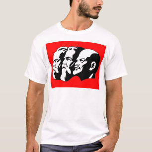 T-shirt Lénine, Marx, Engels, Union soviétique, Communisme