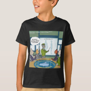 T-shirt L'ennemi naturel des chats, c'est drôle