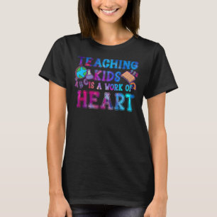 T-shirt L'Enseignement Des Enfants Est Une Oeuvre D'Enseig