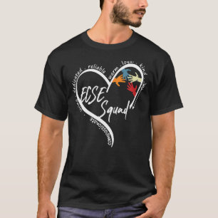 T-shirt L'Enseignement Est Un Travail Coeur Retour À L'Éco