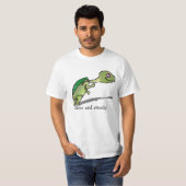 T-shirt Lent et régulier (Devant entier)