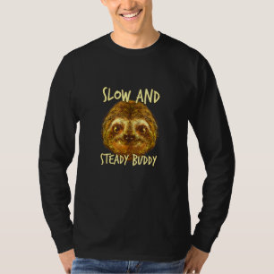T-shirt Lente et stable Buddy Sloth Lazy Sloth Friends 9