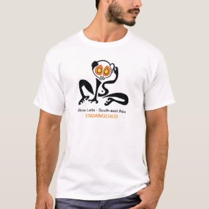 T-shirt Lente LORIS - Primate - Animal en voie de disparit