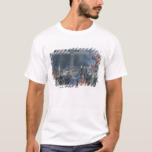 T-shirt L'enterrement de Louis Pasteur (Devant)