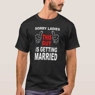 T-shirt L'enterrement de vie de garçon de l'équipe du mari