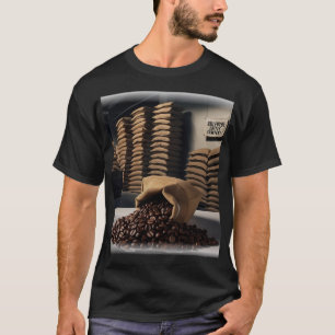 T-shirt L'entrepôt de la Halfhyde Coffee Company