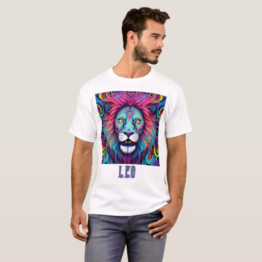 T-SHIRT " LEO " (Devant entier)