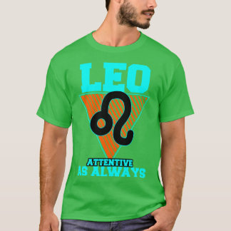 T-shirt Leo Attentive Comme Toujours