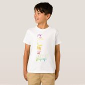 T-shirt Leo-colorchart (Devant entier)
