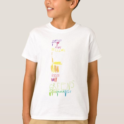 T-shirt Leo-colorchart (Devant)