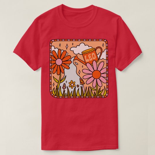 T-shirt Leo Garden (Design devant)