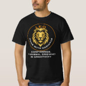 T-shirt Leo : Rouler avec un rayon (Devant)