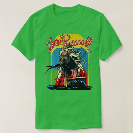T-shirt Leon Russell (Design devant)