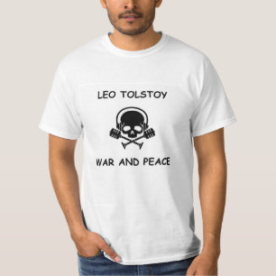 T-shirt Léon Tolstoï - guerre et paix