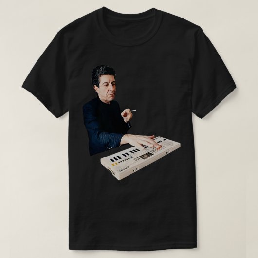 T-shirt Leonard Cohen (Design devant)