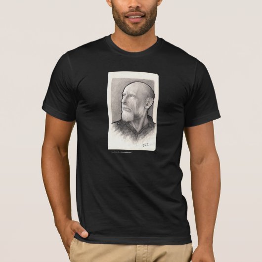 T-shirt Léonard Susskind - sur la guerre des trous noirs (Devant)