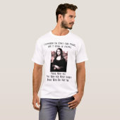 T-shirt Leonardo da Vinci a dit... (Devant entier)