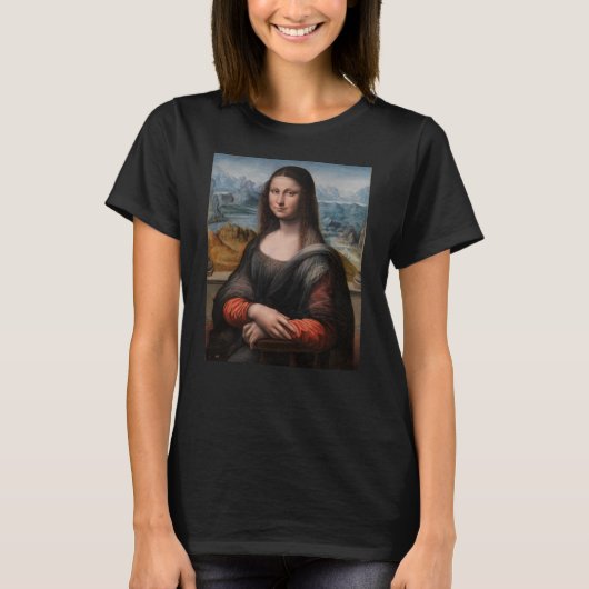 T-shirt Leonardo da Vinci | Mona Lisa (Devant)
