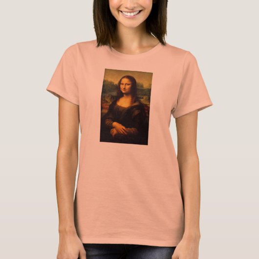 T-shirt Leonardo Da Vinci - Mona Lisa (Devant)