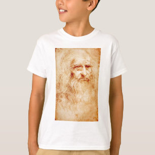 T-shirt Leonardo da Vinci, soi-disant autoportrait.