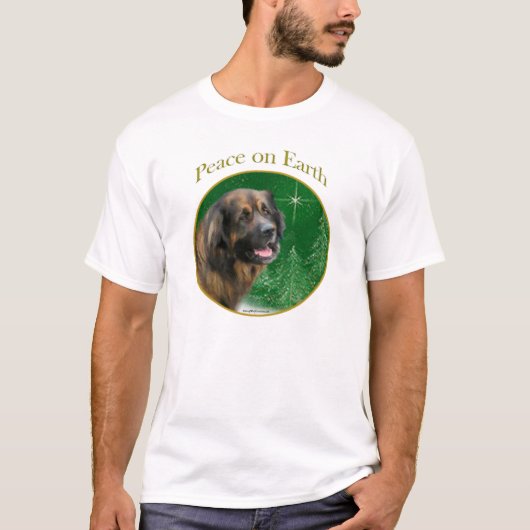 T-shirt Leonberger Peace (Devant)