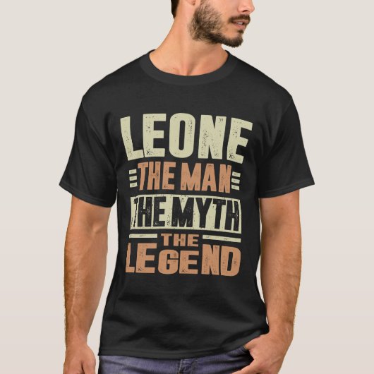 T-shirt Leone L'Homme Le Mythe (Devant)