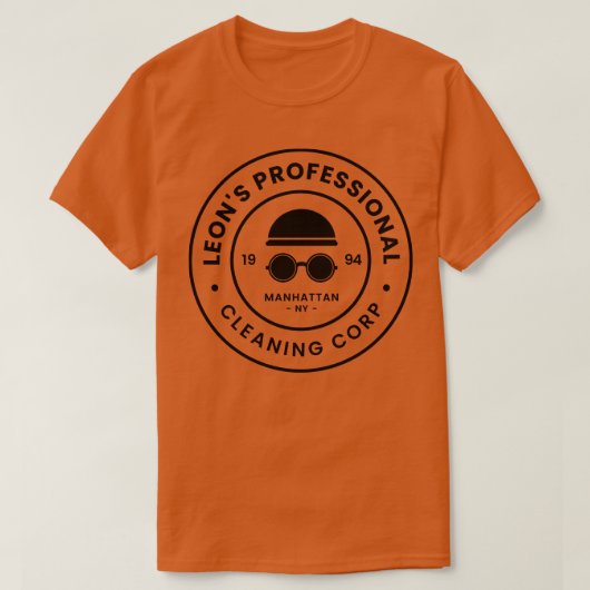 T-shirt Leons Professional Cleaning Corp (Design devant)