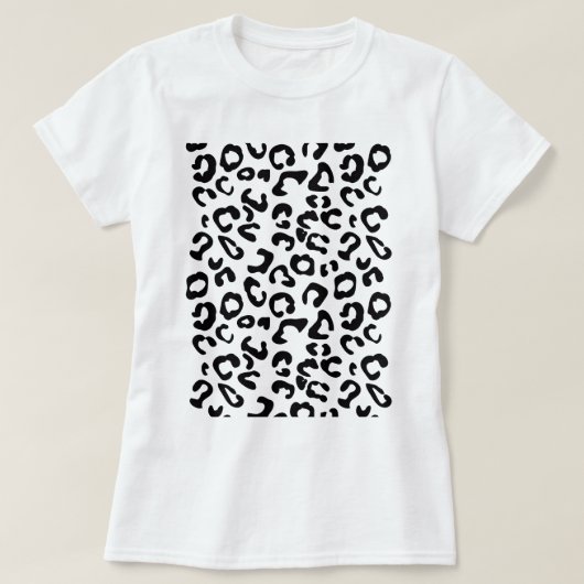 t-shirt léopard (Design devant)