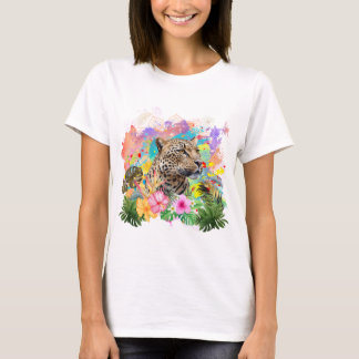 T-shirt Leopard
