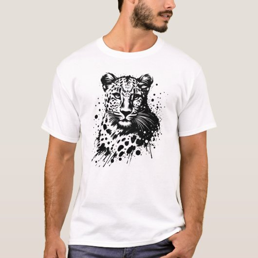 T-shirt Léopard (Devant)