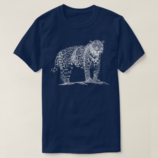 T-shirt Leopard (Design devant)
