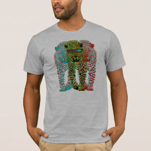 T-shirt Léopard 3D
