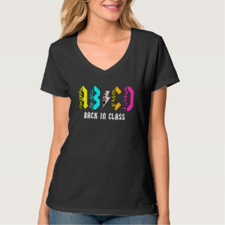 T-shirt Léopard ABCD Rocks Retour Dans La Classe ABCD Rock
