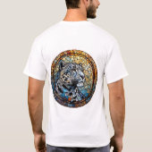 T-shirt Léopard aux tons chauds et froids (Dos)