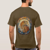 T-shirt Léopard aux tons chauds et froids (Dos)